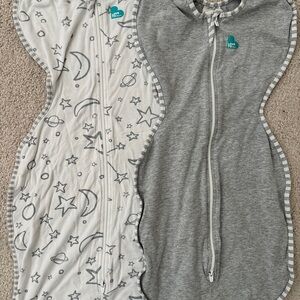 Love to Dream Sleep Sacks - Gray and White Stars